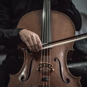 Man playing cello